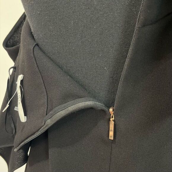 Tibi Black Draped Top Off The Shoulder Open Shoulder Women’s XS - Picture 12 of 13